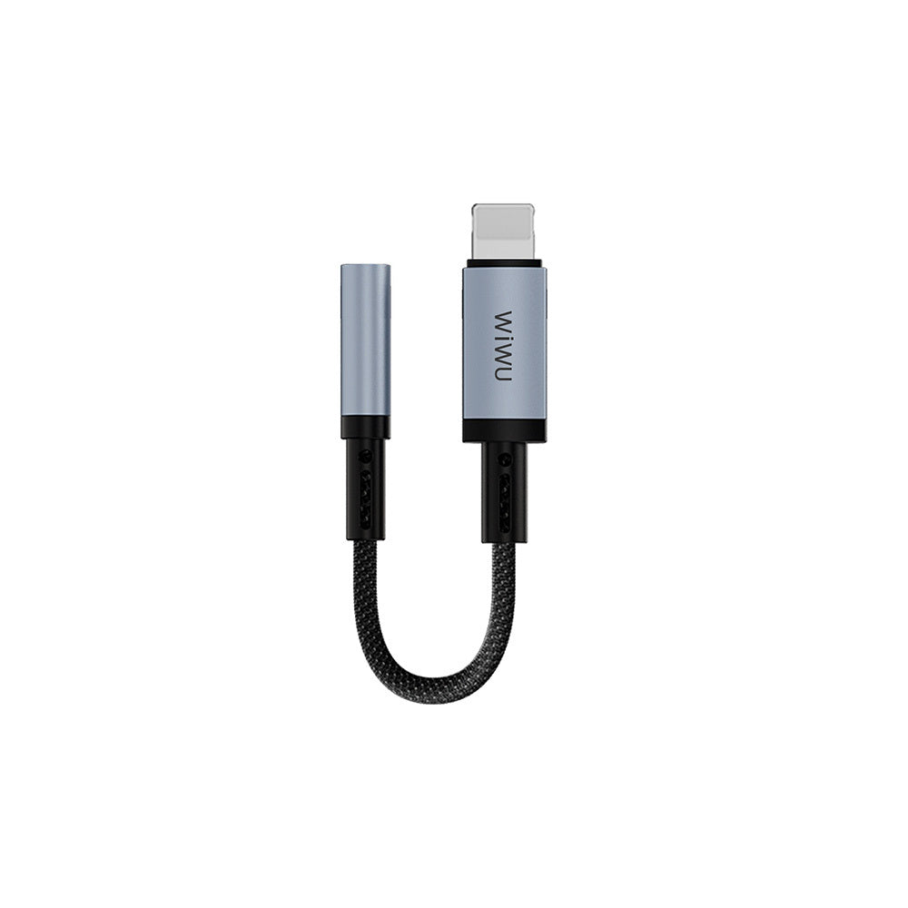 Wiwu Wi-C047 Legend Serisi Lightning To 3.5mm Aux Çevirici Ses Adaptörü Wiwu Wi-C047 Legend Serisi Lightning To 3.5mm Aux Çevirici Ses Adaptörü